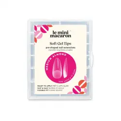 Le Mini Macaron - Le Gel Tips - Medium Almond Uñas postizas y diseños de uñas 8 g 8 gr