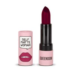 Self Matte Woman Lipstick Burgundy Red