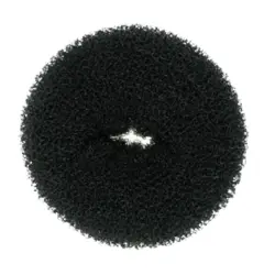 Soho - Anillo De Donut Para El Cabello - 9 Cm Pinzas y horquillas 1 pieces Negro female