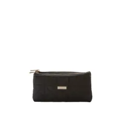 Spring Large Cosmetic Purse Black