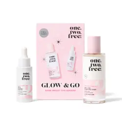 Step 2: Preparation Glow & Go Estuche Set de tratamiento facial
