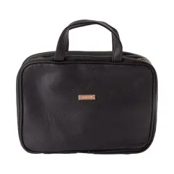 Anna marie large cosmetic bag black