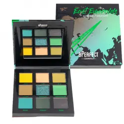 BPerfect - *Compass of Creativity* - Paleta de sombras East Emeralds