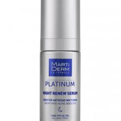 MartiDerm - Serum Antiedad Noche Night Renew Platinum