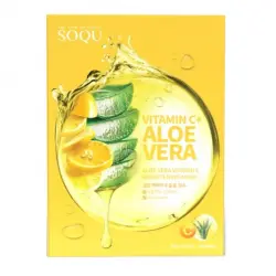 ¡50% DTO! Aloe Vera Vitamin C Brightening Mascarilla 23 gr