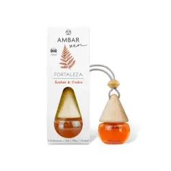 AMBAR Perfums - *Zen* - Ambientador para coche - Fortaleza: Ámbar y Cedro