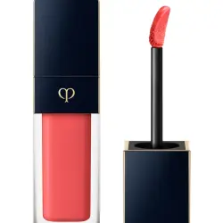 Barra de labios Cream Rouge Shine Clé de Peau Beauté Plumeria Apricot 202