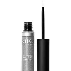 Delineador De Ojos Glitter Eyeliner Kiko Milano 02 Silver