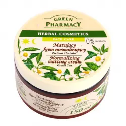 Green Pharmacy - Crema matificante para piel grasa y mixta - Té verde