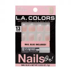 L.A Colors - Uñas postizas Nails On! - Toast