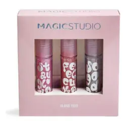 Magic Studio Glow Gloss Trio Und.