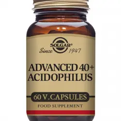 SOLGAR - 60 Cápsulas Vegetales 40 Plus Acidophilus Avanzado