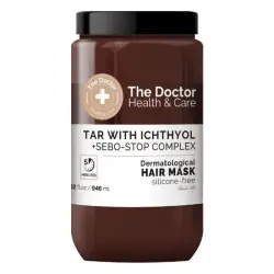 Mascarilla Capilar Dermatológica Tar + Ichthyol Sebo-Stop Complex 946 ml
