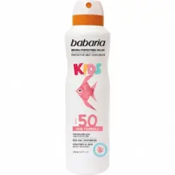 Babaria Bruma Protectora Solar Infantil SPF50 , 200 ml