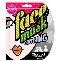 Bling Pop - Mascarilla facial hidratante con carbón vegetal y bambú