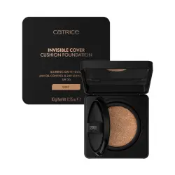 Catrice - *Glass Cloud* - Base de maquillaje Invisible Cover Cushion Foundation - C042C