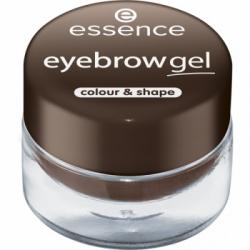 Essence Gel colour and shape 04,Dark Brown, 3 gr