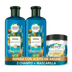 Herbal Essences - *Bio Renew* - Pack Reparación con aceite de argán - Champú + Acondicionador