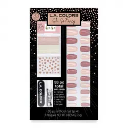 L.A Colors - Set para uñas Oh So Fancy