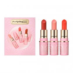 M.A.C - Estuche Regalo Mini Trío Barra De Labios Rosé Bubbles & Bows MAC