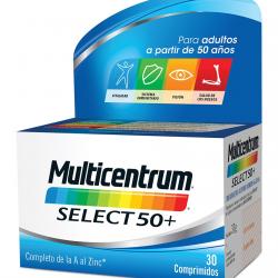 Multicentrum - 30 Comprimidos Select 50+