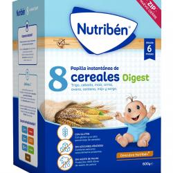 Nutribén® - Papilla 8 Cereales Efecto Bífidus