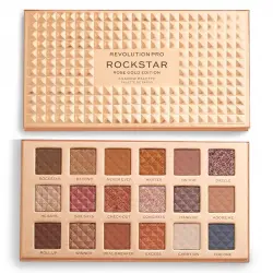 Revolution Pro - Paleta de sombras Rockstar - Rose Gold Edition