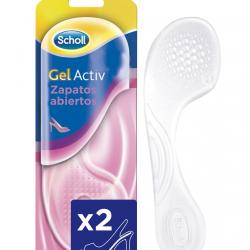 Scholl - Plantillas Mujer Zapatos Abiertos Gel Activ