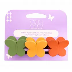 ¡33% DTO! Set 3 Pincitas Mariposa