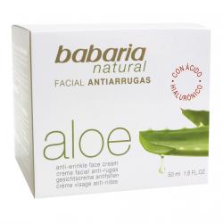 Babaria - Crema Facial Antiarrugas Aloe Natural