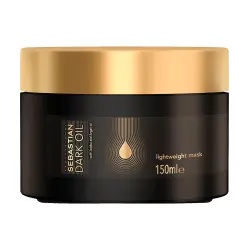 Dark Oil Mask - 150 ml - Sebastian Professional - Mascarilla ligera que proporciona brillo y tacto sedoso al cabello.