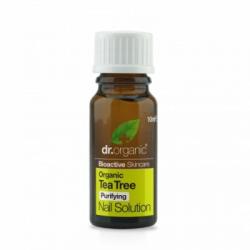 Dr. Organic Solución para Uñas Arbol de Té, 10 ml