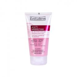 Evoluderm - Gel limpiador facial exfoliante Anti Imperfections