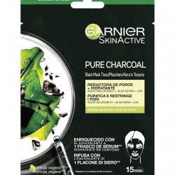 Garnier - Mascarilla Tissu Black Pure Charcoal Skin Active