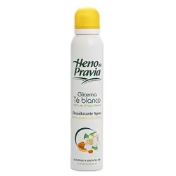 Heno de Pravia Glicerina y Té 200 ml Desodorante Spray