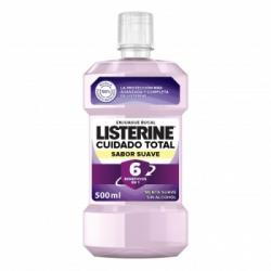 Listerine Listerine Enjuague Bucal Cuidado Total Sabor Suave , 500 ml