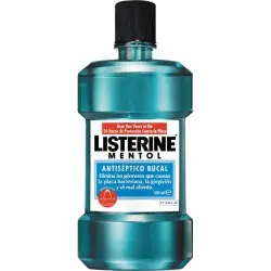 Listerine Mentol 500 ml Enjuague Bucal
