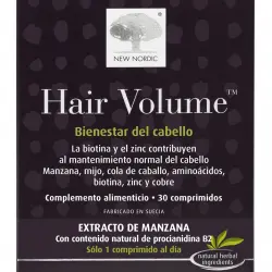 New Nordics - 30 Comprimidos Hair Volume New Nordics.