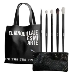 S17pro - Set de brochas + Tote Bag + Estuche Blending & Smoke Set