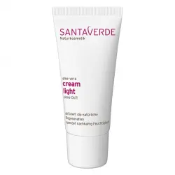 Santaverde - aloe vera Crema de día ligera sin fragancia Cremas faciales 30 ml unisex