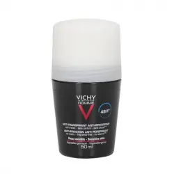 Vichy Homme Desodorante Bola Pieles Sensibles 48H 50 [ES] Milliliter 50.0 ml