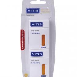 Vitis - Duplo Seda Dental Con Cera