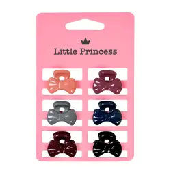 Little Princess Set 6 Mini Pinzas Bowie