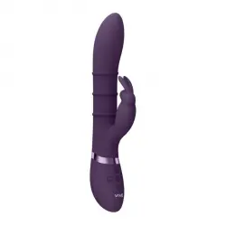¡37% DTO! Vive by Shots Sora Up - Down Vibrador de Conejito con Anillos Estimuladores 251 gr