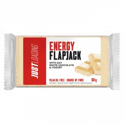 Energy FlapJack barrita de avena recubierta con chocolate blanco y yogurt