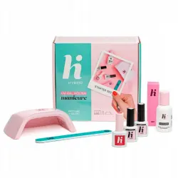 Hi Hybrid - Set de manicura Starter con lámpara UV LED 24W