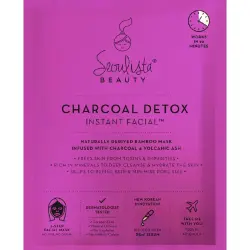 Mascarillas Rostro Charcoal Detox Instant Facial 25 ml Seoulista Beauty