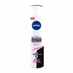 Nivea Desodorante Spray Black And White, 200 ml