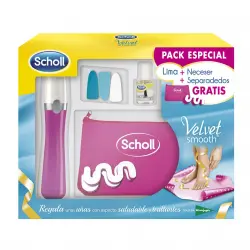 Scholl - Pack Lima Electrónica de Uñas Velvet Smooth Scholl.