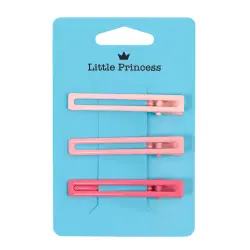 Little Princess Set 3 Pink Clips